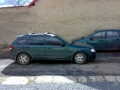 Mazda 323F instalace protislunecni autofolie Llumar na sklo AT20CH