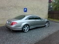 Mercedes Benz CL500 instalace protislunecni autofolie Llumar AT35CH (2)