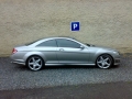 Mercedes Benz CL500 instalace protislunecni autofolie Llumar AT35CH