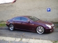 Mercedes Benz CLS instalace protislunecni autofolie Llumar AT5GR