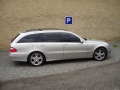 Mercedes Benz E combi instalace protislunecni autofolie Llumar AT5,15