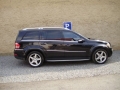 Mercedes Benz GL instalace bezpecnostni autofolie Llumar 300µm