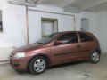Opel Corsa instalace protislunecni autofolie Llumar AT5,15