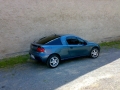 Opel Tigra instalace protislunecni autofolie Llumar AT15