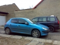 Peugeot 206 instalace protislunecni autofolie Llumar