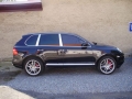 Porsche Cayenne instalace protislunecni autofolie Llumar orig.sunset+AT35