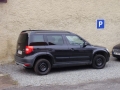 Skoda Yeti instalace protislunecni autofolie Llumar ATR15GR