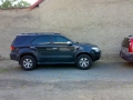 Toyota Fortuner instalace protislunecni autofolie Llumar ATR5,35