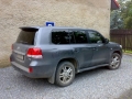 Toyota Land Cruiser instalace protislunecni autofolie Llumar ATR15