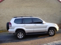 Toyota Land Cruiser instalace protislunecni autofolie Llumar ATR5,15