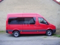 VW Crafter instalace protislunecni autofolie Llumar AT15,35