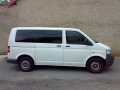 VW Transporter instalace protislunecni autofolie Llumar AT5,35GR