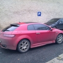 Alfa Romeo Brera tonovani autoskel pomoci autofolie Llumar ATR15