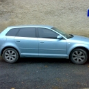 Audi A3 s instalovanymi protislunecnimi autofoliemi Llumar AT15,35