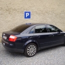 Audi A4 s instalovanymi protislunecnimi autofoliemi Llumar ATR5,15