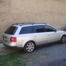 Audi A6 combi s instalovanymi bezpecnostnimi a protislunecnimi autofoliemi Llumar AT15,35