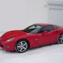 Chevrolet Corvette s protislunečními autofóliemi Llumar