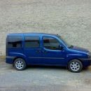 Fiat Doblo - protislunecni autofolie Llumar na autosklo AT15,35