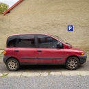 Fiat Multipla - protislunecni autofolie Llumar na autosklo AT15,5,35