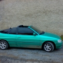 Ford Escort cabrio - protislunecni autofolie Llumar AT5,15
