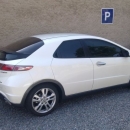 Honda Civic tonovani autoskel pomoci autofolie Llumar ATR15