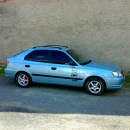 Hyundai Accent - protislunecni autofolie Llumar AT15