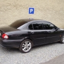 Jaguar X-Type - protislunecni autofolie Llumar AT5,15
