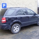 Kia Sorento - protislunecni autofolie Llumar ATR5,35