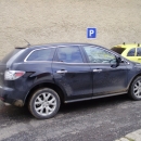 Mazda CX-7 instalace protislunecni autofolie Llumar 300µm