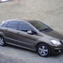 Mercedes Benz B instalace protislunecni autofolie Llumar AT20CH