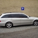 Mercedes Benz E combi instalace protislunecni autofolie Llumar AT5,15
