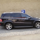 Mercedes Benz GL instalace bezpecnostni autofolie Llumar 300µm