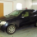 Mercedes Benz ML instalace protislunecni autofolie Llumar AT5