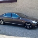 Mercedes Benz S instalace protislunecni autofolie Llumar AT15GR