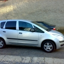 Mitsubishi Colt instalace protislunecni autofoliei Llumar AT5,70