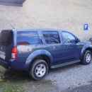 Nissan Pathfinder instalace protislunecni autofolie Llumar AT5