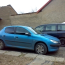 Peugeot 206 instalace protislunecni autofolie Llumar