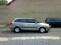 Skoda Fabia 2 combi instalace protislunecni autofolie Llumar AT35