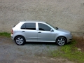 Skoda Fabia instalace protislunecni autofolie Llumar AT5