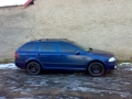 Skoda Octavia 2 combi instalace protislunecni autofolie Llumar AT15