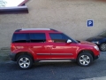 Skoda Yeti instalace protislunecni autofolie Llumar AT35+orig.sunset