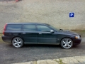 Volvo V70 instalace protislunecni autofolie Llumar ATR5,35